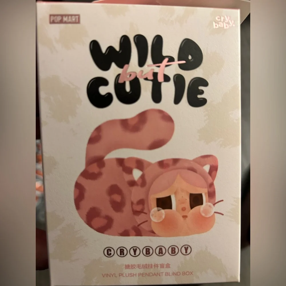 Wild but Cutie Crybaby Series Plush Pendant - NEW, box damaged - Picture 3 of 9